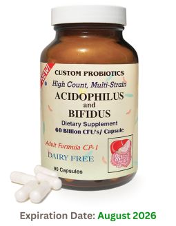 Adult Formula CP-1  Acidophilus and Bifidus probiotic supplement.